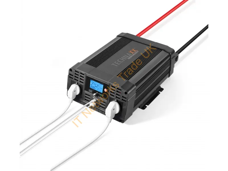4856 - Technaxx TE20 power adapter/inverter Auto 2000 W Black