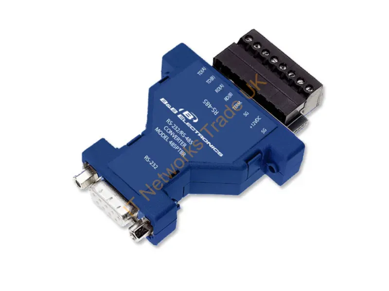 485PTBR - B&B Electronics 485Ptbr Serial Converter/Repeater/Isolator Rs-232 Rs-485 Blue