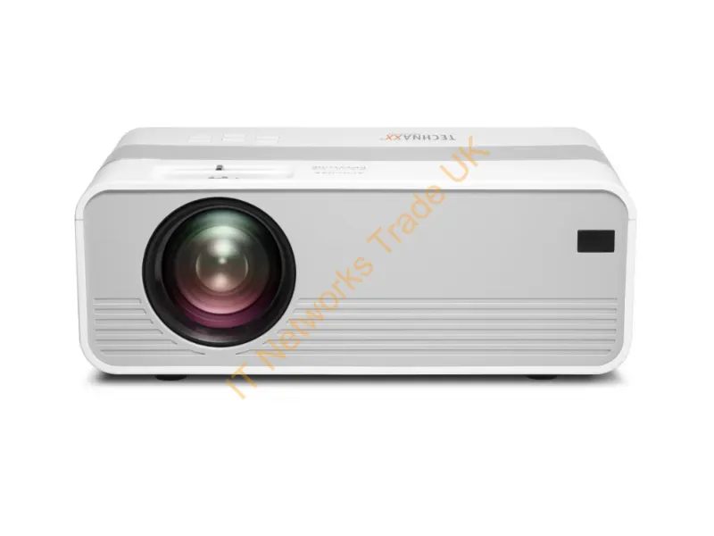 4869 - Technaxx TX-127 Standard throw projector 2000 ANSI lumens LCD 1080p (1920x1080) Silver, White