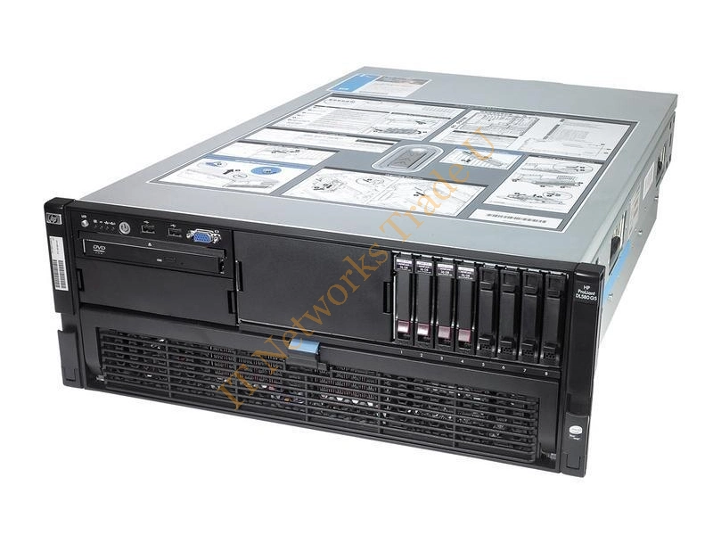 487362-001 HP ProLiant DL580 G5 4x Intel -Xeon X7460 6-Core 2.67GHz CPU 16GB RAM 4U Rack Server Server System