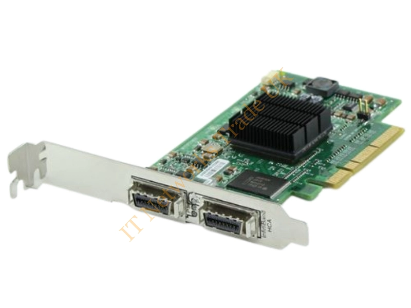 487504-001 HP Infiniband 4x DDR Dual Port PCI-Express Zero Memory Host Channel Adapter