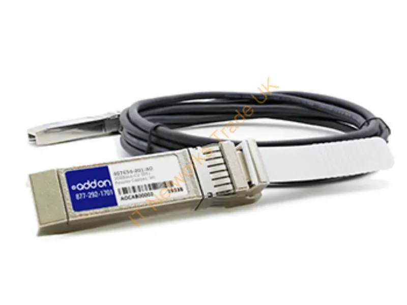 487660-001-AO - Addon Networks 7M Sfp+ - Sfp+ Infiniband/Fibre Optic Cable 275.6" (7 M) Sfp+ Black