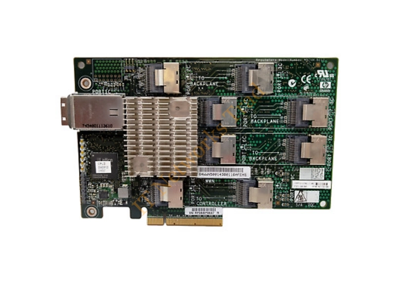 487738-001 HP Single Port 3GB/s 24-Bay SAS Expander Storage RAID Contoller Card Raid Controller