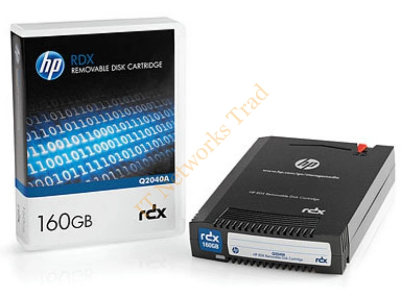 487770-001 HP RDX 160GB Removable Disk Cartridge Tape Media Cartridge