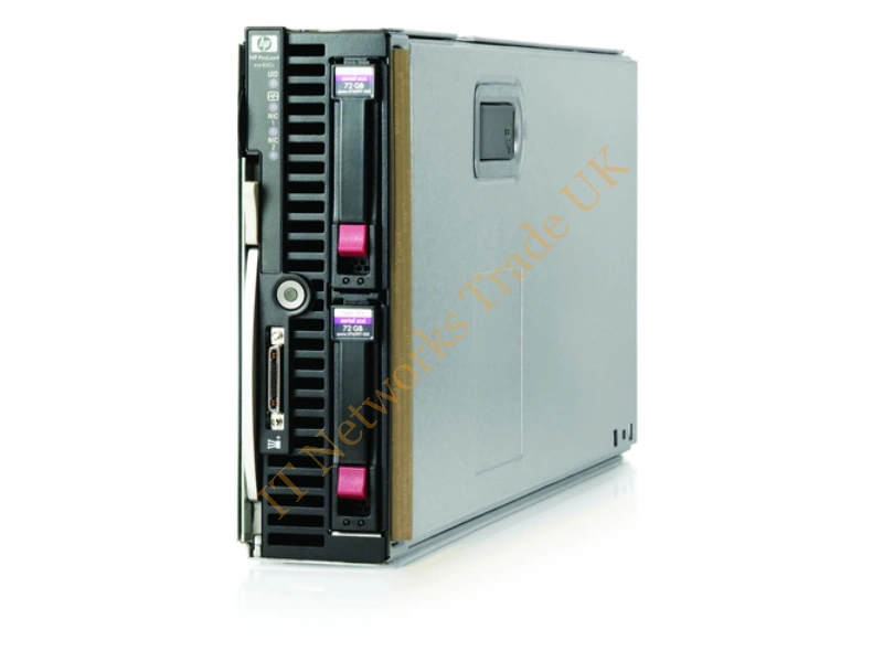 488222-B21 HP ProLiant xw460c Intel -Xeon X5260 3.33GHz CPU 2GB RAM 72GB SAS HDD Blade Workstation Workstation System