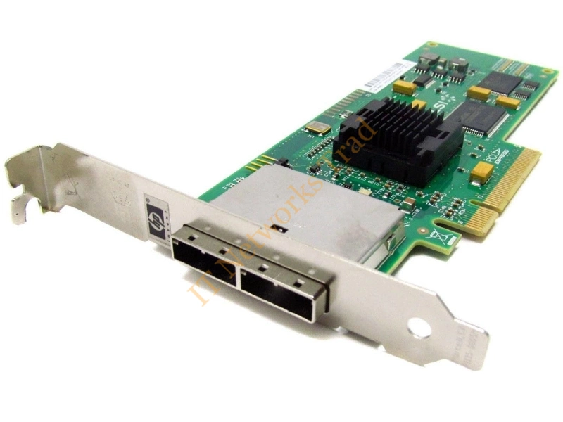 488901-001 HP 8-Port PCI-Express X8 SAS/SATA Host Bus Adapter with Standard Bracket Raid Controller