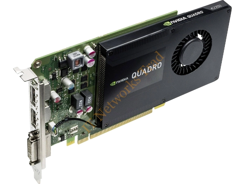 490-BCGD Dell nVidia Quadro K2200 4GB 2 x DisplayPort / Dual Link DVI-I Video Graphics Card