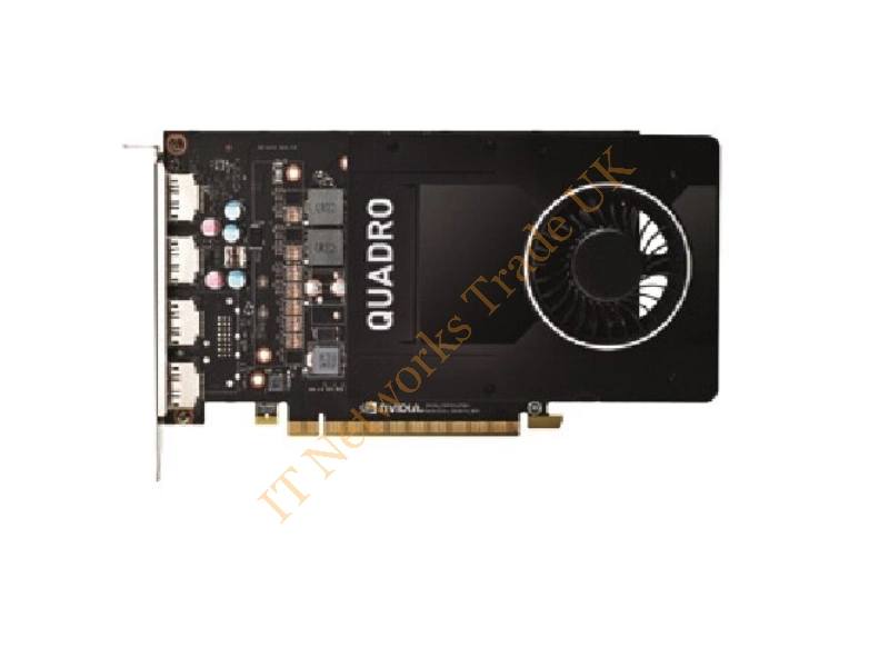 490-BDTN Dell nVidia Quadro P2000 5GB 4 x DisplayPort Video Graphics Card for Precision 5820 / 7820 / 7920