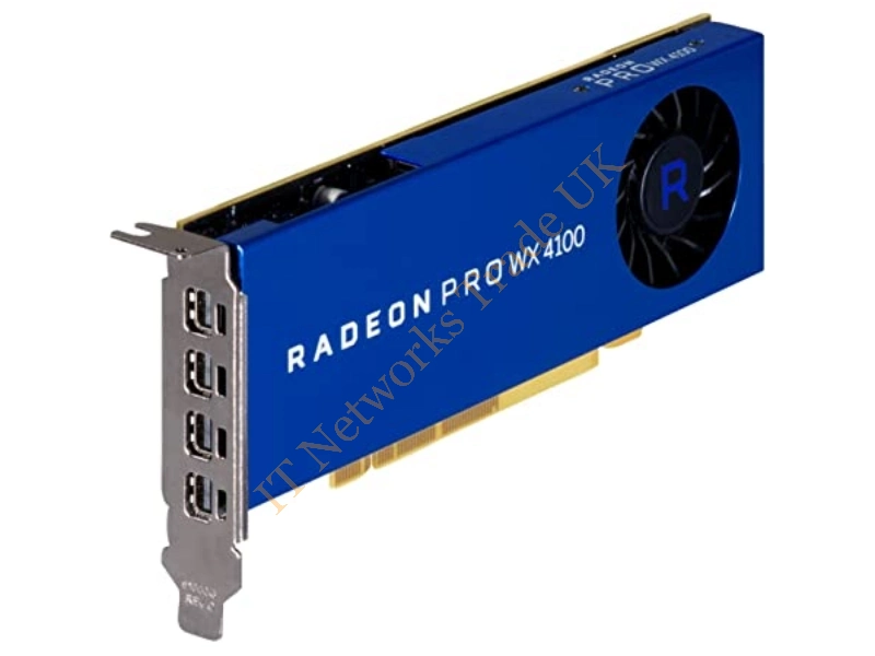 490-BDZR Dell AMD Radeon Pro WX 2100 2GB 2 x Mini DisplayPort Video Graphics Card for Precision 5820 Tower / 7820 Tower