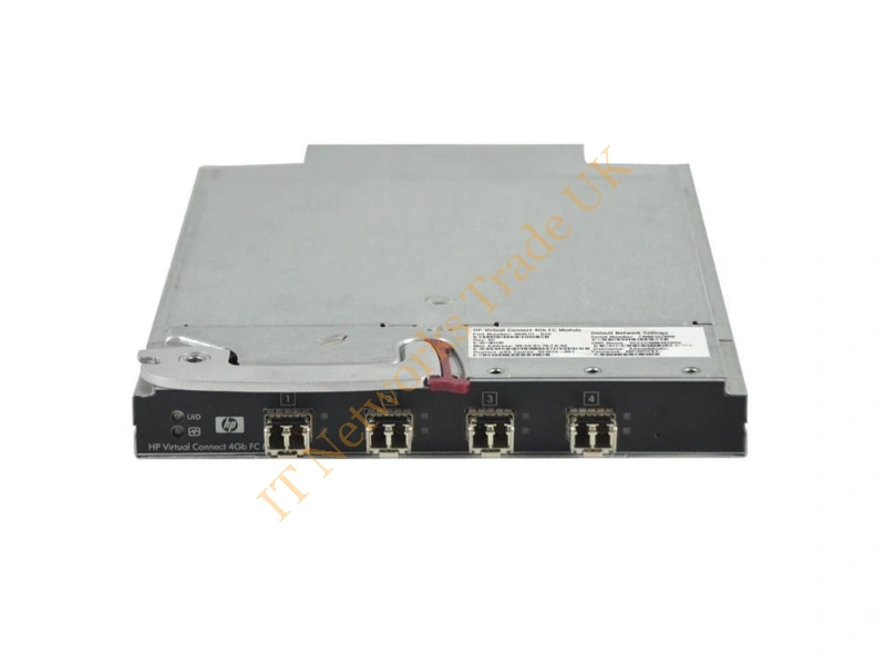 491674-001 HP 4GB Virtual Connect 4-Ports Fibre Channel Module for BladeSystem c-Class Networking Accessory