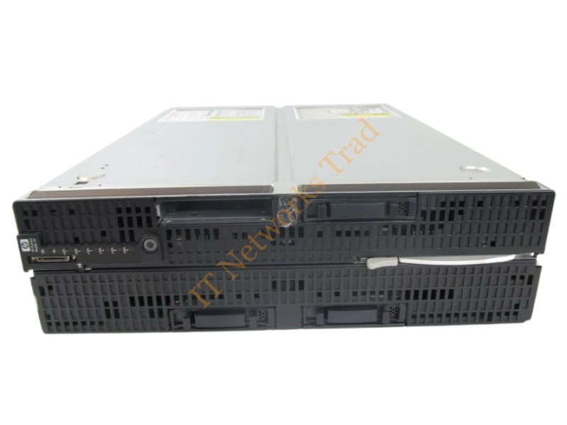 492334-B21 HP ProLiant Bl680c G52x Xeon 6-Core E7450 2.4GHz 8GB Ram 4x Gigabit Ethernet Blade Server Server System