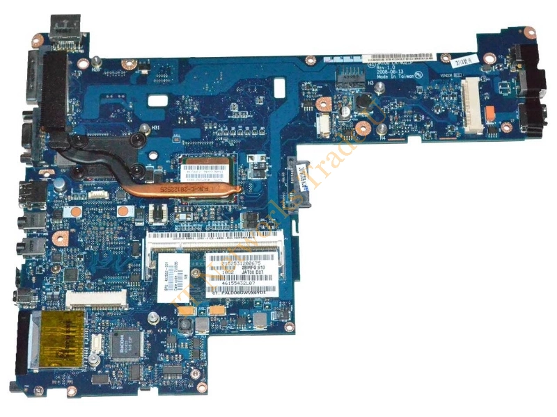 492552-001 HP System Board with 1.86GHz SL9400 Processor for 2530p Notebook PC Laptop Motherboard
