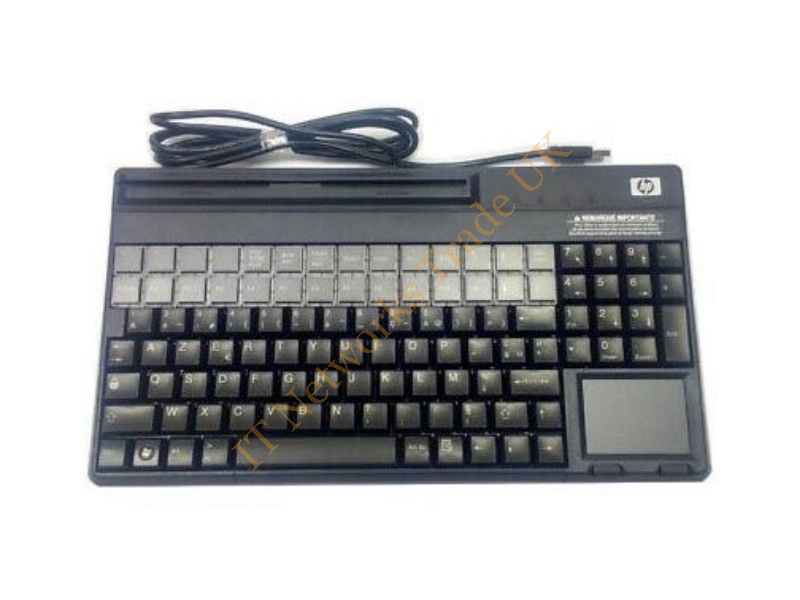 492585-003 HP 106-Key Keyboard with Stripe Reader Desktop Keyboard