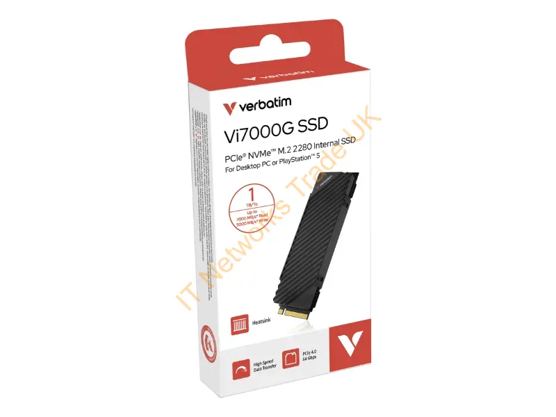 49367 - Verbatim Vi7000G 1 Tb M.2 Pci Express 4.0 Nvme