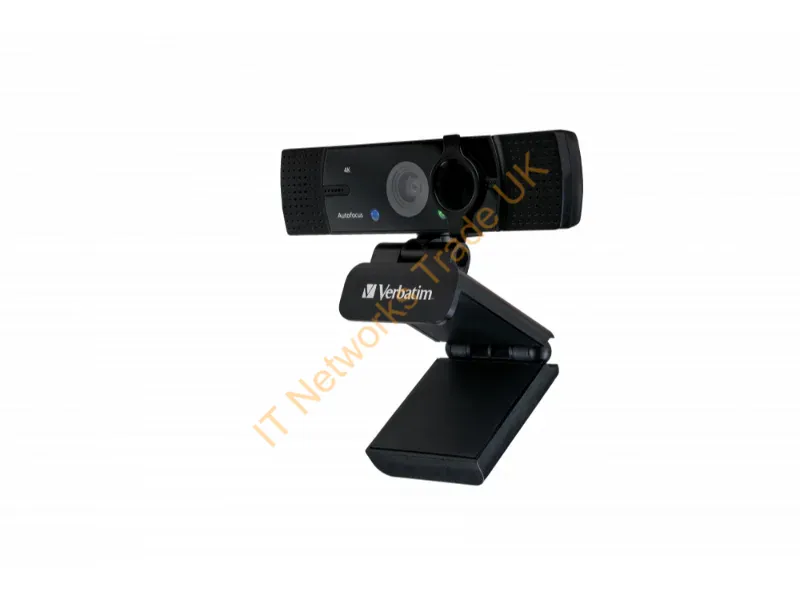 49580 - Verbatim 49580 webcam 3840 x 2160 pixels USB 2.0 Black
