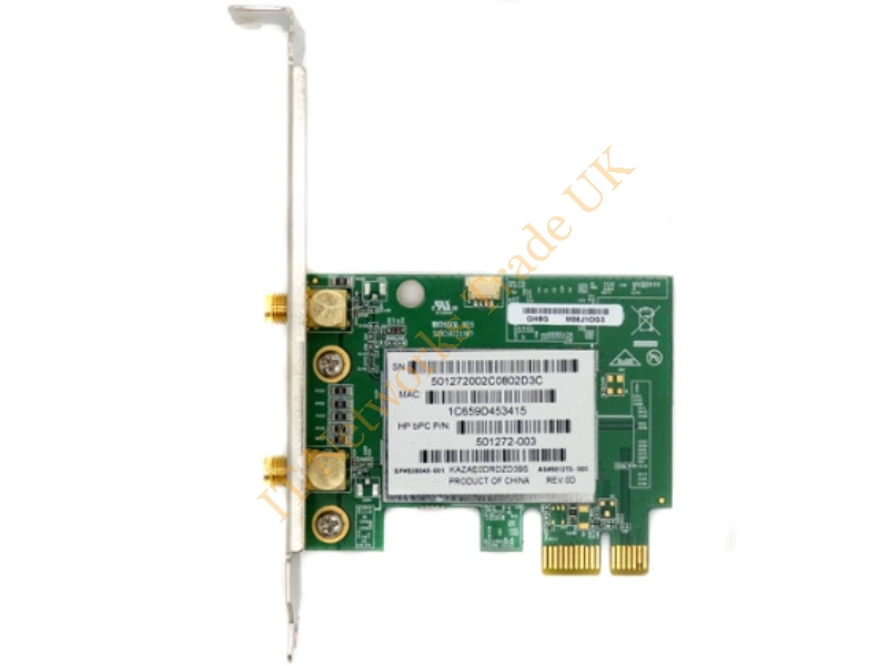497685-001 HP Short Bracket Saffron WLAN PCI-Express Desktop System Accessory