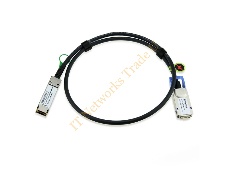 498380-B21 HP 1m 4x DDR/qdr Quad Small Pluggable/cx4 Infiniband Copper Cable Network Ethernet Cable