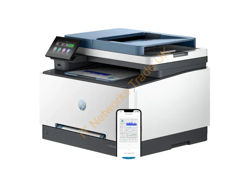 499Q7F - HP LaserJet Pro 3302fdn Multifunction Color Printer, Ethernet Only; Copier, Scanner