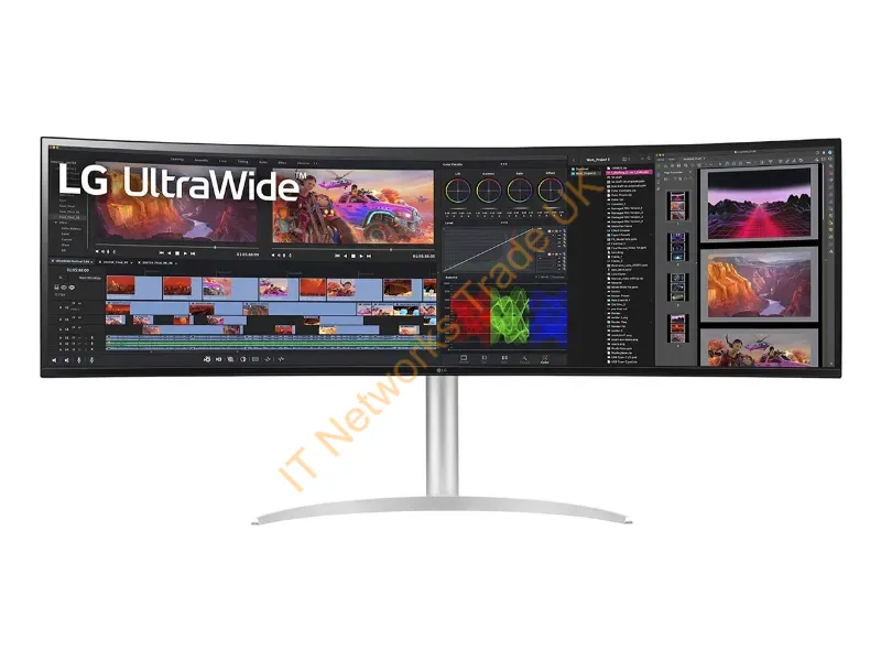 49BQ95C-W - Lg 49Bq95C-W Computer Monitor 49" 5120 X 1440 Pixels Ultrawide Dual Quad Hd White