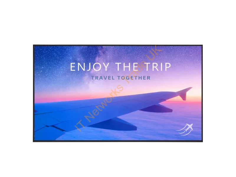 49UH7N-E - Lg 49Uh7N-E Signage Display Digital Signage Flat Panel 49" Led Wi-Fi 700 Cd/M 4K Ultra Hd Black Built-In Processor Webos 24/7
