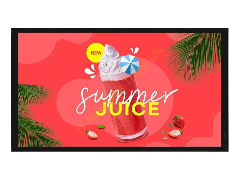 49XE3P-B - Lg 49Xe3P-B Signage Display Interactive Flat Panel 49" Wi-Fi 3500 Cd/M Full Hd Black Webos 24/7