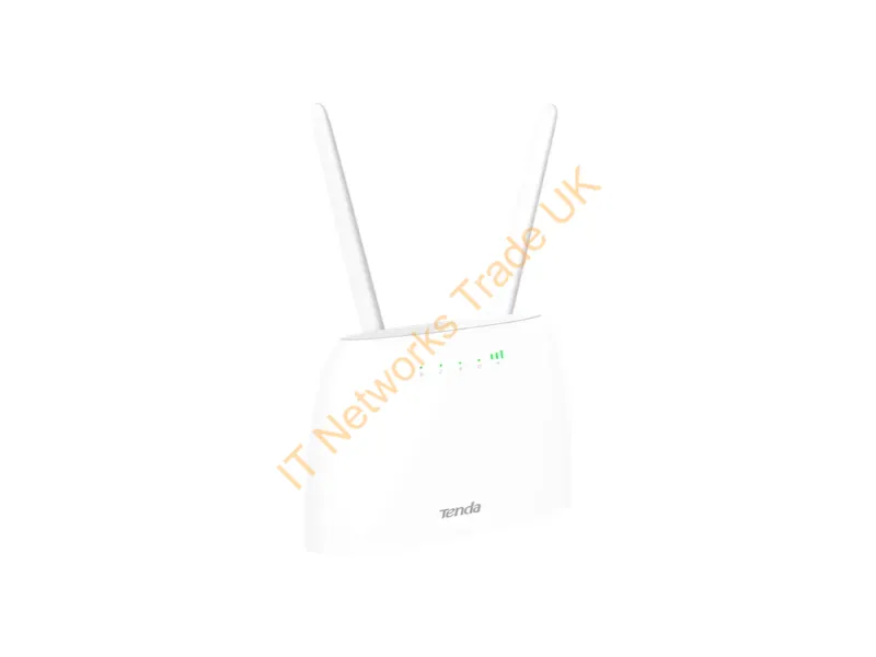 4G06 - Tenda N300 Wireless Router Fast Ethernet Single-Band (2.4 Ghz) 4G White