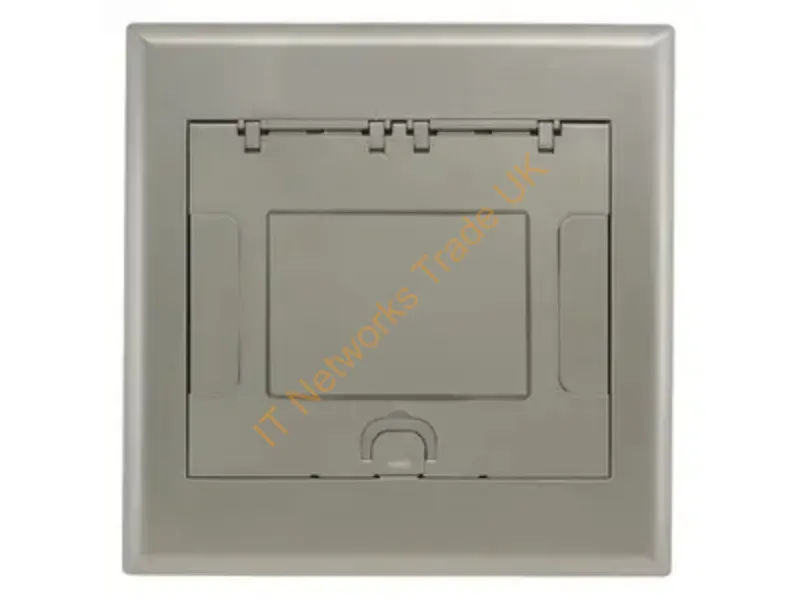 4GAFBCVRNKC - Hubbell Premise Wiring 4G Afb Cvr, Insert, Nickel Powder