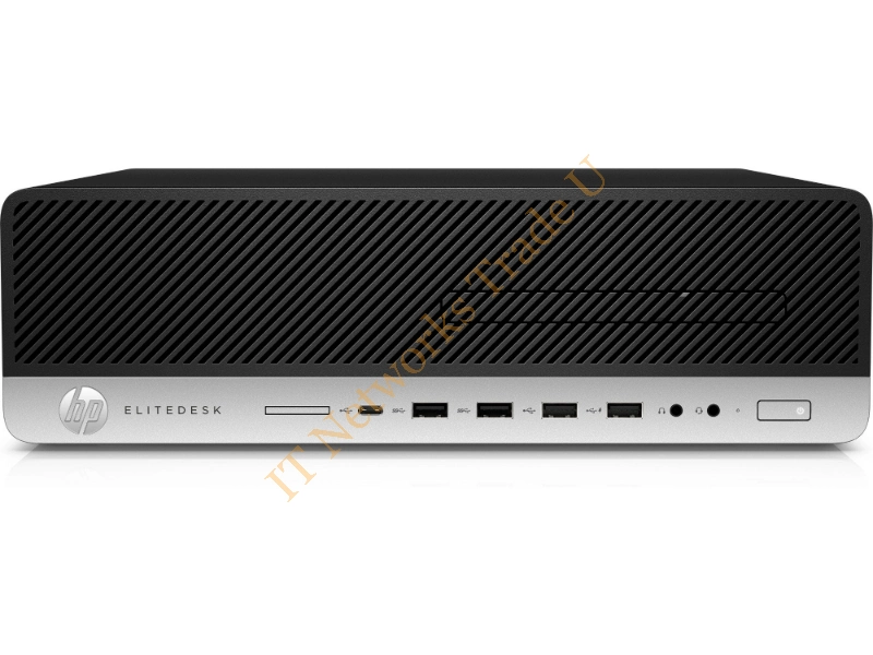 HP EliteDesk 800 G4 3.2GHz i7-8700 SFF Black, Silver PC Workstation Systems