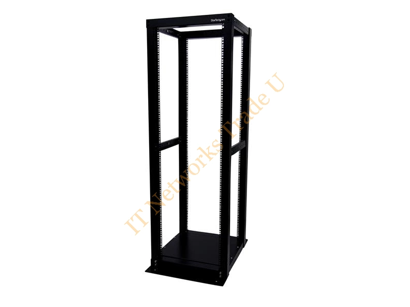 StarTech.com 36U Adjustable 4 Post Server Equipment Open Frame Rack Cabinet Accessory