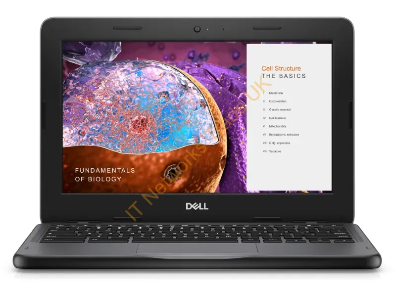4RJX5 - Dell Chromebook 3110 2-In-1 Intel Celeron N N4500 11.6" Touchscreen Hd 4 Gb Lpddr4X-Sdram 32 Gb Emmc Wi-Fi 6 (802.11Ax) Chromeos Black