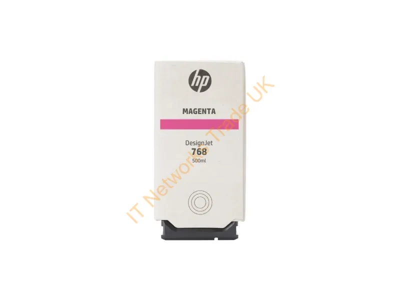4S5B3A - Hp 768 500-Ml Magenta Designjet Ink Cartridge