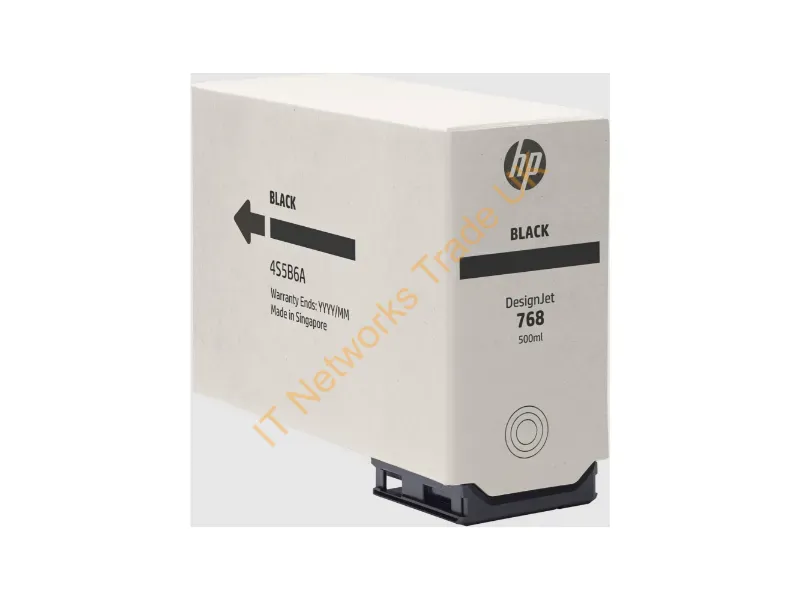 4S5B6A - Hp 768 500-Ml Black Designjet Ink Cartridge