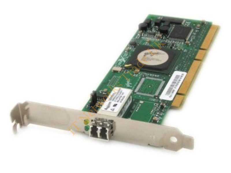 4U852 Dell 2GB Single Channel 64-bit 133MHz PCI-X Fibre Channel Host Bus Adapter with Standard Bracket Card Fiber Channel Controller
