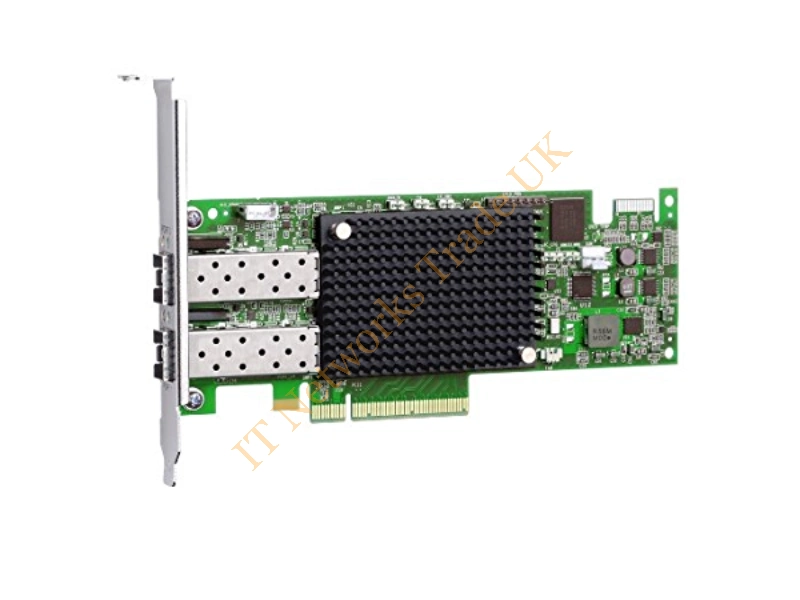 4V0JT Dell Emulex LPe16002 Dual Port 16Gb/s 16Gb/s Fibre Channel PCI-Express HBA Adapter