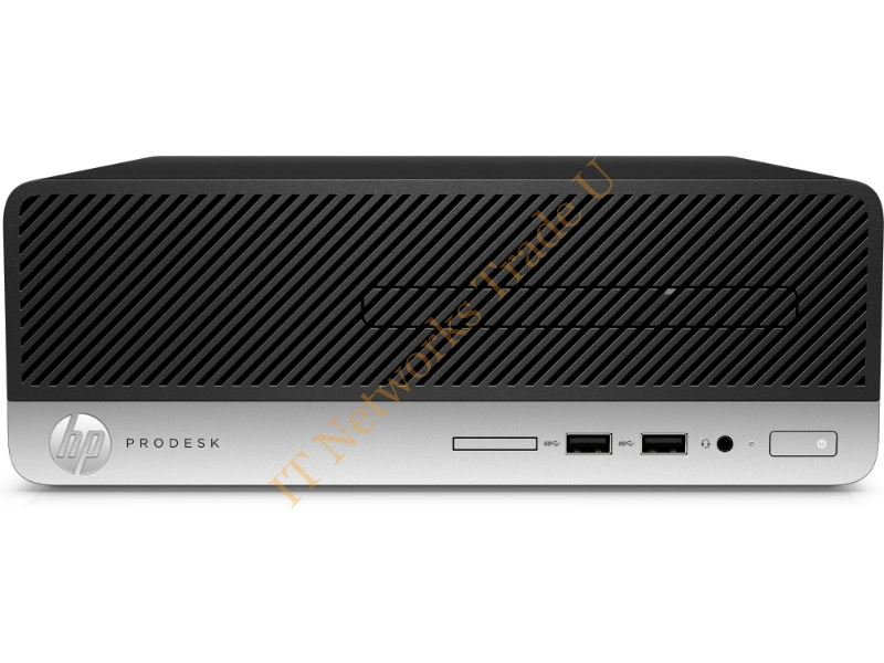 HP ProDesk 400 G5 3.6GHz i3-8100 SFF Black, Silver PC Workstation Systems