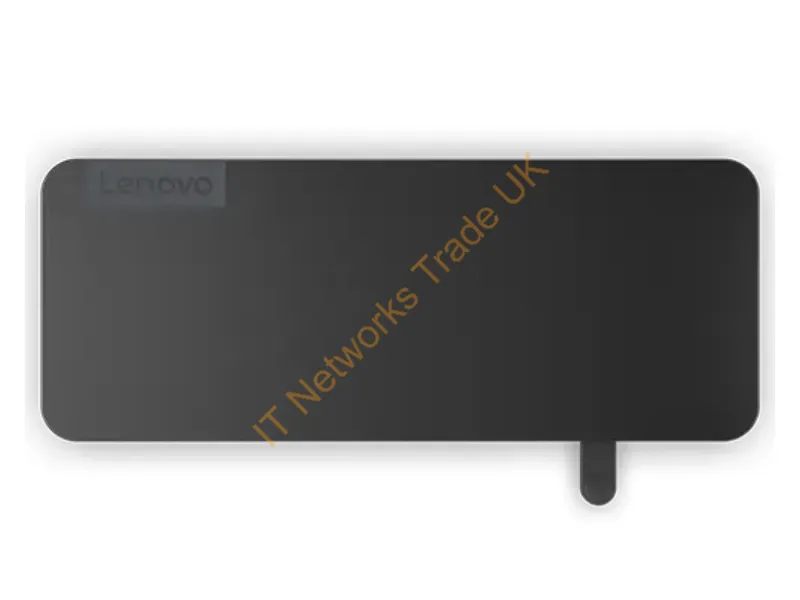 4X11N40212 - Lenovo 4X11N40212 laptop dock/port replicator Wired USB 3.2 Gen 1 (3.1 Gen 1) Type-C Black