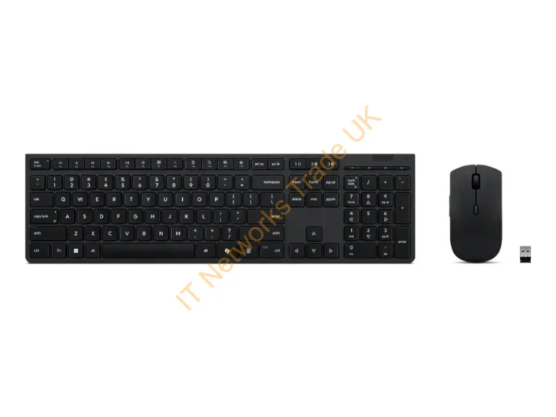 4X31R64316 - Lenovo 4X31R64316 Keyboard Mouse Included Office Rf Wireless + Bluetooth Qwerty English Gray