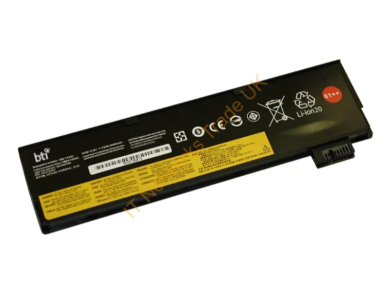 4X50M08812-BTI - Bti 4X50M08812- Industrial Rechargeable Battery Lithium-Ion (Li-Ion) 6670 Mah 10.8 V