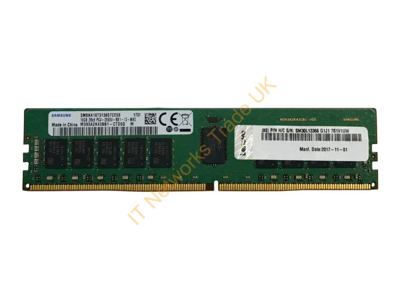 4X77A08633 - Lenovo 4X77A08633 Memory Module 32 Gb 1 X 32 Gb Ddr4 288-Pin Dimm