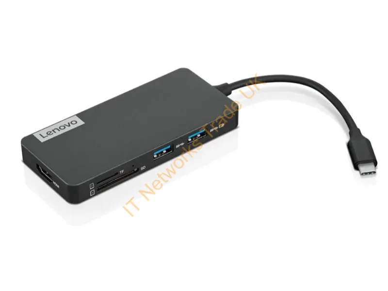4X90V55523 - Lenovo 4X90V55523 laptop dock/port replicator USB 3.2 Gen 1 (3.1 Gen 1) Type-C