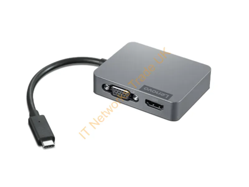 4X91A30366 - Lenovo 4X91A30366 laptop dock/port replicator Wired USB 2.0 Type-C Grey
