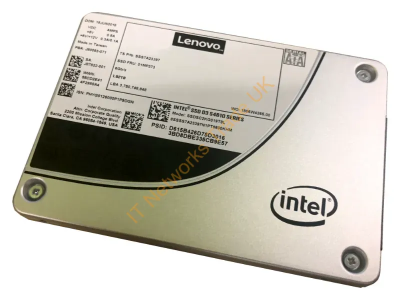 4XB7A13640 - Lenovo 4Xb7A13640 Internal Solid State Drive 3.5" 480 Gb Serial Ata Iii