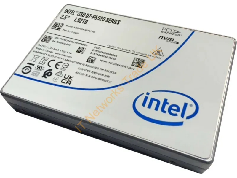 4XB7A13942 - Lenovo P5520 2.5" 3.84 Tb Pci Express 4.0 3D Tlc Nand Nvme