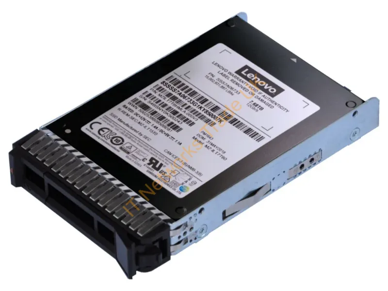 4XB7A17055 - Lenovo 4Xb7A17055 Internal Solid State Drive 7.68 Tb 2.5" Sas V-Nand Tlc