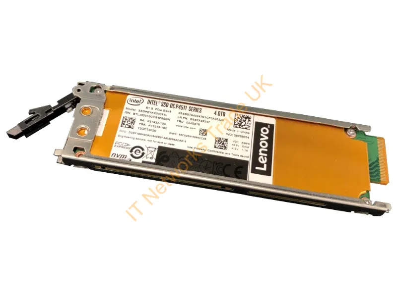 4XB7A17198 - Lenovo 4Xb7A17198 Internal Solid State Drive 4 Tb Edsff Pci Express 3.0 Nvme