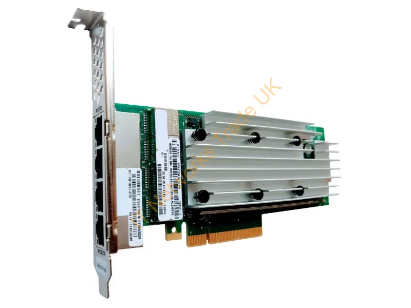 4XC7A08225 Lenovo Qlogic QL41134 Quad Port 10GBase-T RJ45 Copper PCI-Express Network Adapter