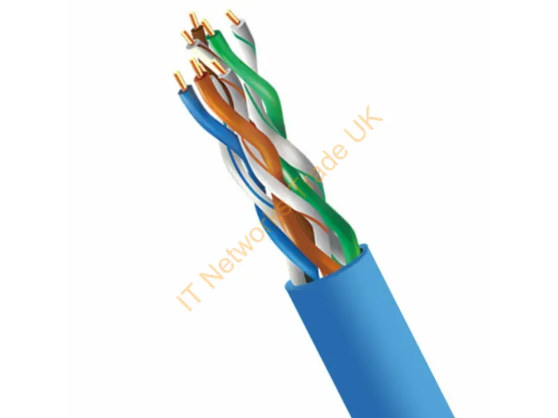4XCAT5E1000RBL - 4Xem 4Xcat5E1000Rbl Networking Cable Blue 12003.9" (304.9 M) Cat5E
