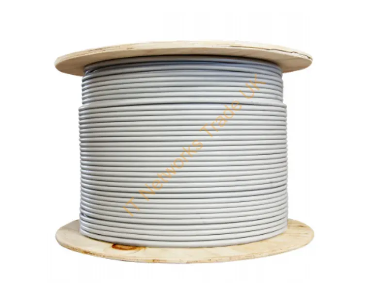 4XCAT5E1000WH - 4Xem 4Xcat5E1000Wh Networking Cable Black 12003.9" (304.9 M) Cat5E