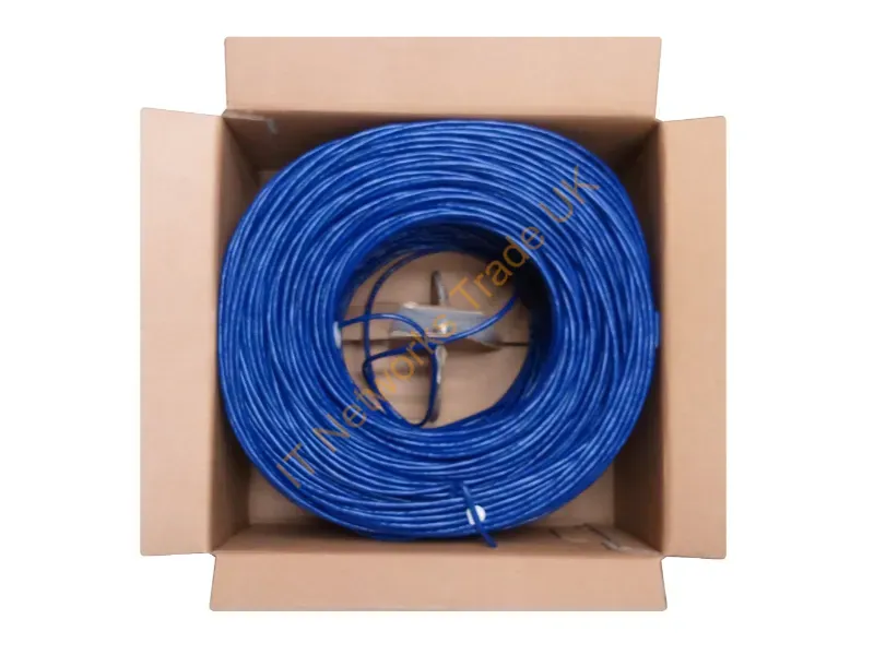 4XCAT61000BL - 4Xem 4Xcat61000Bl Networking Cable Blue 12000" (304.8 M) Cat6 U/Utp (Utp)