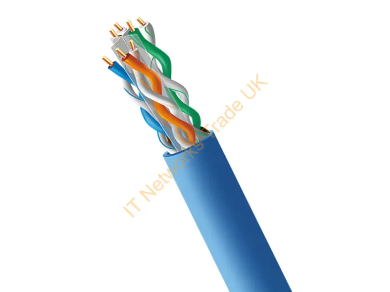 4XCAT6500RBL - 4Xem 4Xcat6500Rbl Networking Cable Blue 5984.3" (152 M) Cat6